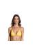Top triangulo frufru amarelo - Top Sol Amarelo