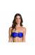 Top tomara que caia liso azul - Top Sol Cobalt