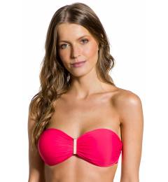 Top tomara que caia rosa com detalhe - Top Sol Sunrise