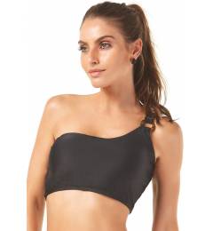 Top liso um ombro s� Soutien Ombro