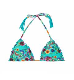 Top frufru estampa floral Soutien Bloom Frufru