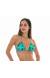 Top frufru estampa floral Soutien Bloom Frufru