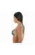 Top frufru estampa floral Soutien Bloom Frufru