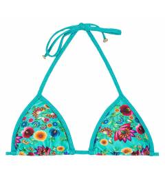 Top triangulo floral shine Soutien Bloom Radiante Tri
