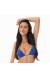Top cortininha frufru neon Soutien Denim Frufru Litoral