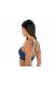 Top triangulo marinheiro sport Soutien Duna Marinho Cropped Neck