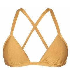 Top triangulo embutido ouro Soutien Gold Triangulo