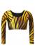 Cropped manga longa esportivo Soutien Mlonga Luxor