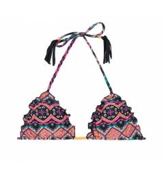 Top frufru estampa paete Soutien New Ethnic Fru Fru