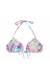 Top xadrez push up la�o Soutien Plaid Borboleta