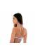 Top xadrez push up la�o Soutien Plaid Borboleta