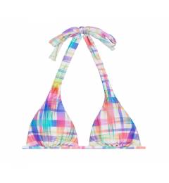 Top xadrez cortinao Soutien Plaid Cortinao