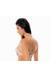 Top xadrez push up Soutien Plaid Tie