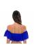 Top sea beach babado Soutien Planetario Babado
