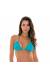 Top triangulo frufru ceu azul Soutien Radiante Azul Frufru
