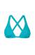 Top ceu azul cortin�o Soutien Radiante Azul Sporty Mini