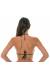 Top triangulo argola lurex Soutien Radiante Black Tri