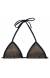 Top triangulo night lurex Soutien Radiante Preto Tri