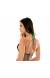Top triangulo frufru fauna Soutien Reality Flower Frufru Orange