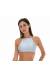 Cropped sport prat Soutien Silver Cropped