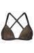 Top embutido lurex Soutien Triangulo Radiante