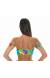 Top ombro a ombro tropical azul Soutien Tropical Blue Ombro A Ombro