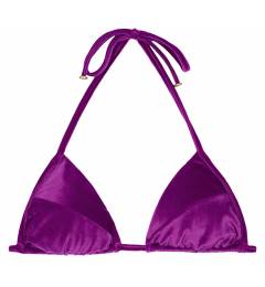 Top triangulo recorte galaxia Soutien Velvet Fuchsia