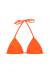 Top Triangulo Rolote Laranja Top Lacinho King