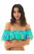 Top Babado Ombro Top Acqua Flora Babado