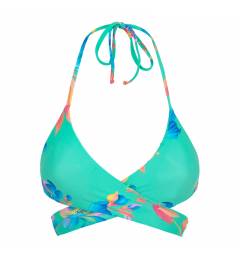 Top Floral Agua Top Acqua Flora Transpassado