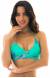 Top Floral Agua Top Acqua Flora Transpassado