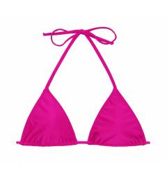 Top Triangulo Rosa Top Amaranto Lacinho