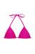 Top Triangulo Rosa Top Amaranto Lacinho