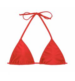 top triangulo vermelho Top Beijo Lacinho