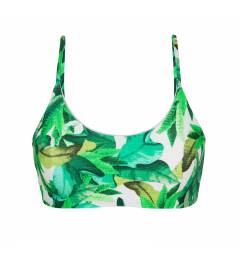 Top estampado verde Top Folhagem La�o