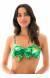 Top estampado verde Top Folhagem La�o