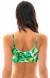 Top estampado verde Top Folhagem La�o