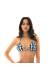 Top frufru estampa geometrica Top Geometric Frufru