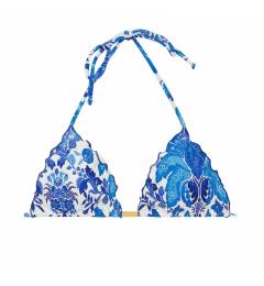 Top Cortininha Rolote Top Hortensia Frufru