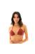 Top frufru vermelho brilho Top Liquor Frufru