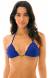 Top Cortininha Detalhe Biju Top Planet Blue Eva