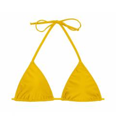 Top Triangulo Amarelo Top Tempero Lacinho