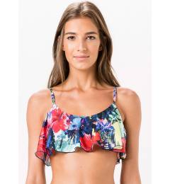 Top babado floral Soutien Babadinho