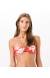 Top tomara que caia folhagem red Soutien Encanto