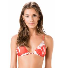 Top triangulo folhagem red Soutien Ganges
