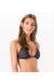 Top triagulo floral liberty frufru Soutien Isa Ambra