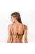 Top triagulo floral liberty frufru Soutien Isa Ambra