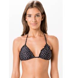 Top triagulo floral liberty frufru Soutien Isa Ambra