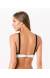 Top cropped listrado Soutien Melissa