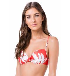 Top balconet folhagem red Soutien Piquiri